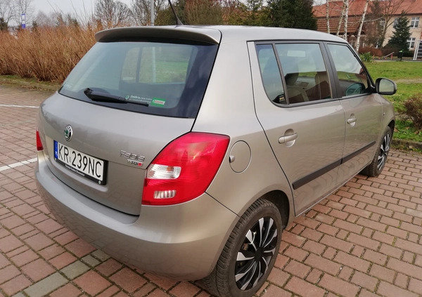 Skoda Fabia cena 18900 przebieg: 136800, rok produkcji 2010 z Kraków małe 46